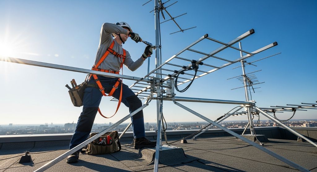 Antenistas en Usurbil