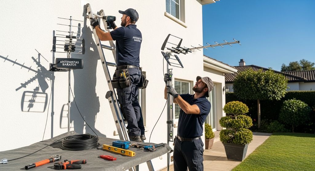Servicio de Reparacion Antenas en Campo De Villavidel